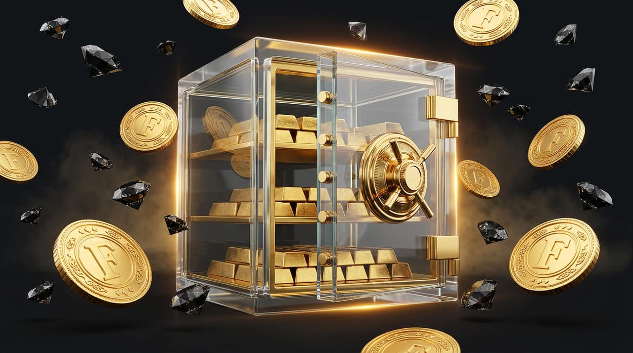 Faro Casino Welcome Pack золотой сейф